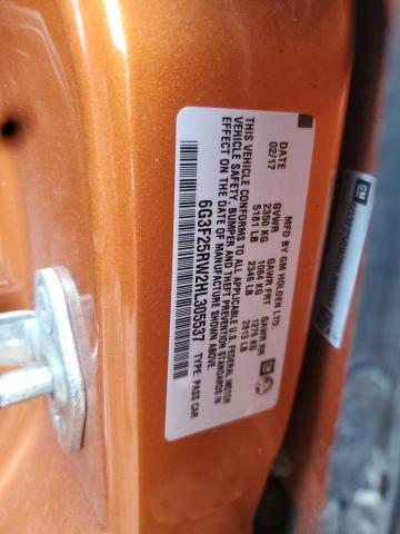 2017 CHEVROLET SS 6G3F25RW2HL305537