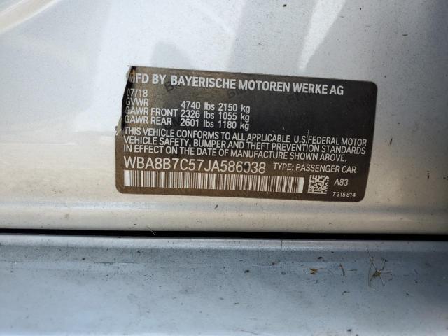 2018 BMW 340 XI WBA8B7C57JA586038