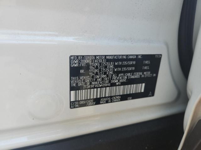 2025 TOYOTA RAV4 XLE P 2T3A1RFV6SW499846