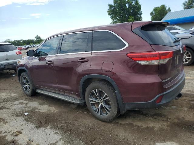 2017 TOYOTA HIGHLANDER LE 5TDZZRFH8HS221837