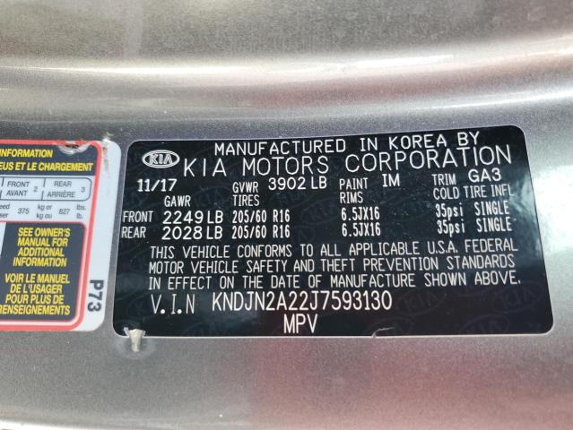 2018 KIA SOUL KNDJN2A22J7593130