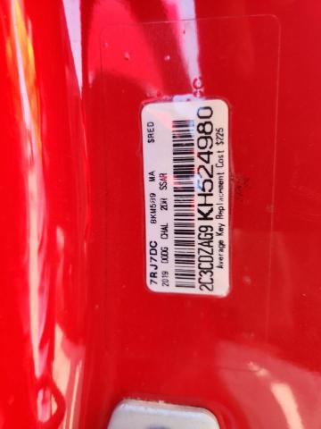 2019 DODGE CHALLENGER 2C3CDZAG9KH524980