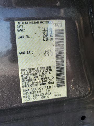 2015 NISSAN ALTIMA 2.5 - 1N4AL3AP7FC271854