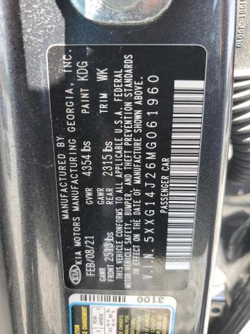 2021 KIA K5 LXS 5XXG14J26MG061960