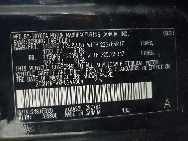 2023 TOYOTA RAV4 LE 2T3H1RFVXPC244964