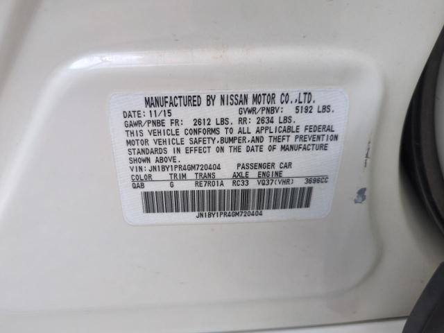 2016 INFINITI Q70L 3.7 JN1BY1PR4GM720404