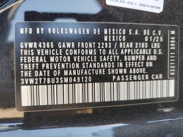 2025 VOLKSWAGEN JETTA GLI 3VW2T7BU3SM049120