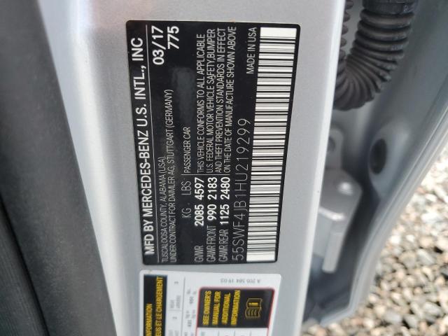 2017 MERCEDES-BENZ C 300 55SWF4JB1HU219299