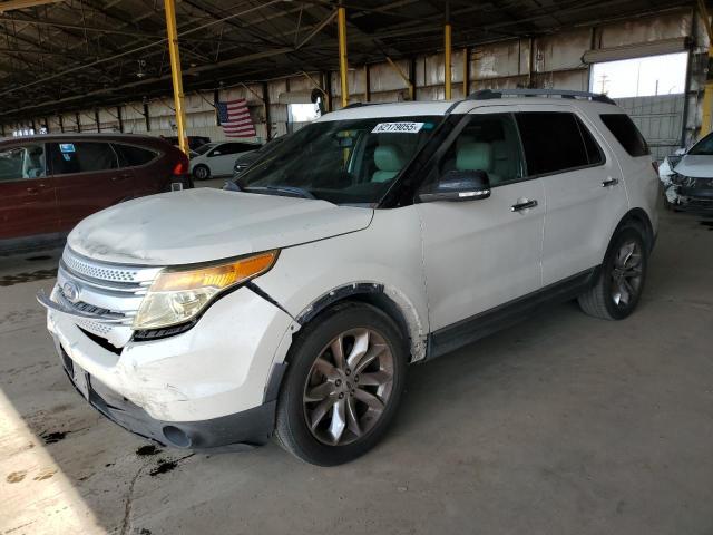 FORD EXPLORER X 2015 white  gas 1FM5K7D84FGC06233 photo #1