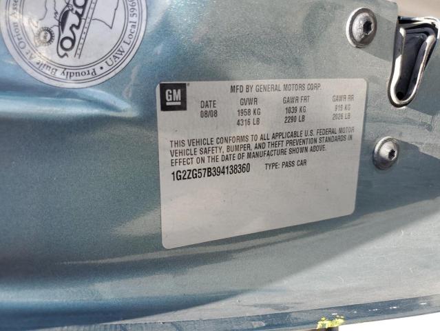 2009 PONTIAC G6 #3265083881