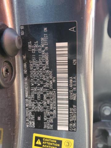 2011 TOYOTA HIGHLANDER - 5TDBK3EH3BS050541