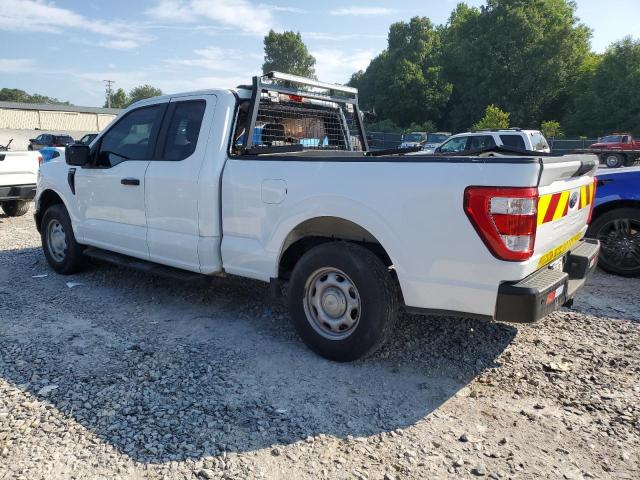 FORD F150 SUPER 2022 white  gas 1FTFX1E55NKE41909 photo #3