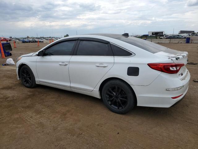 HYUNDAI SONATA SE 2016 white  gas 5NPE24AF5GH401759 photo #3