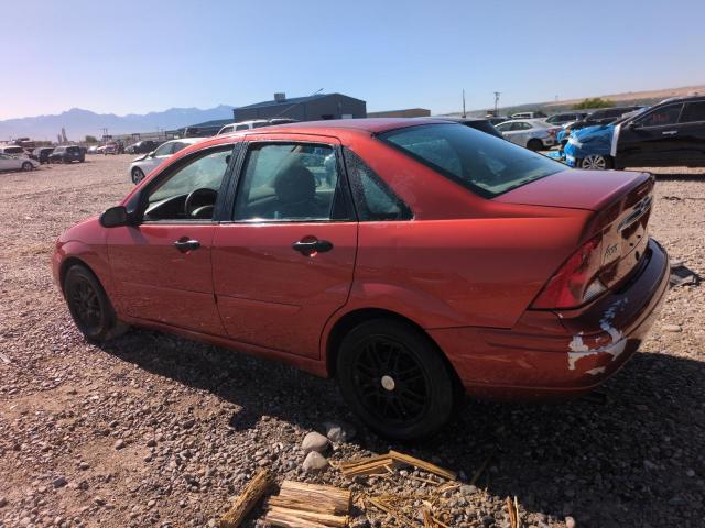 FORD FOCUS 2000 red  gas 1FAHP3832YW285233 photo #3