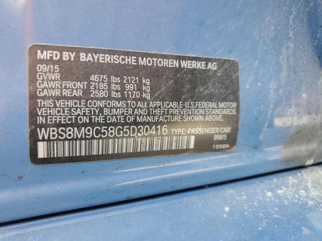 2016 BMW M3 WBS8M9C58G5D30416