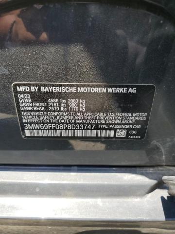 2023 BMW 330I 3MW69FF08P8D33747