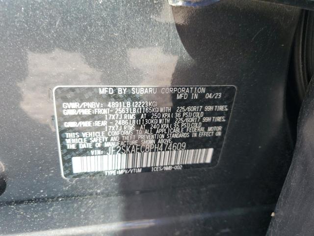 2023 SUBARU FORESTER P JF2SKAEC8PH474609