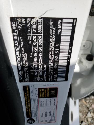 2017 MERCEDES-BENZ GLE 350 4M 4JGDA5HB0HA895119
