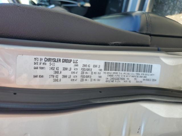 2011 DODGE DURANGO CR - 1D4RE4GG6BC705084