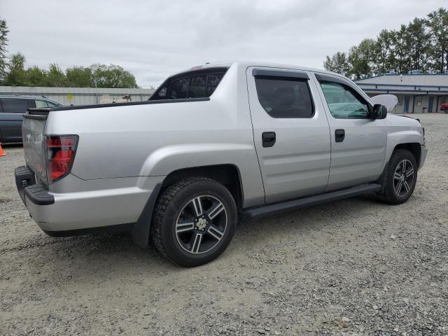 HONDA RIDGELINE 2014 silver  gas 5FPYK1F7XEB011983 photo #4