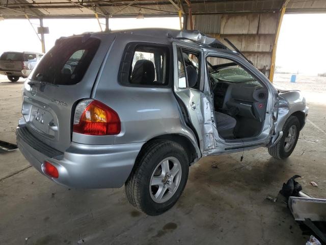 HYUNDAI SANTA FE G 2004 silver  gas KM8SB12BX4U633509 photo #4