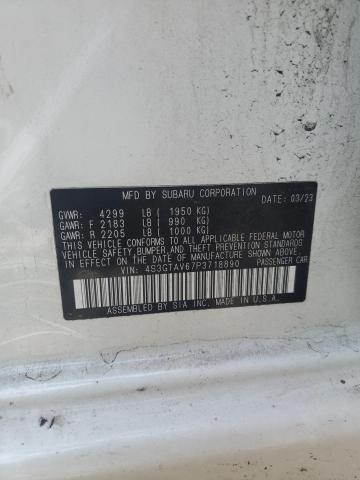 2023 SUBARU IMPREZA PR 4S3GTAV67P3718890