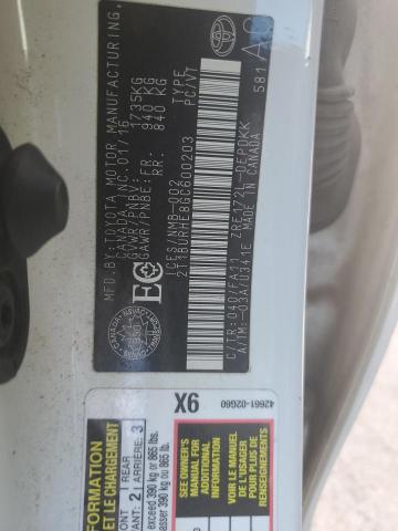 2016 TOYOTA COROLLA L 2T1BURHE8GC600203