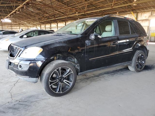 MERCEDES-BENZ ML 500 2006 black  gas 4JGBB75EX6A074587 photo #1