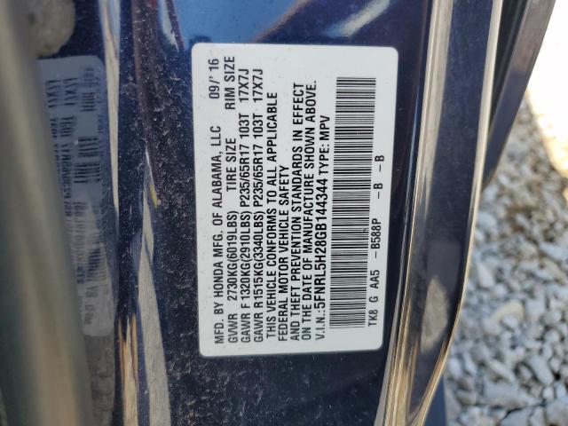 2016 HONDA ODYSSEY LX 5FNRL5H28GB144344