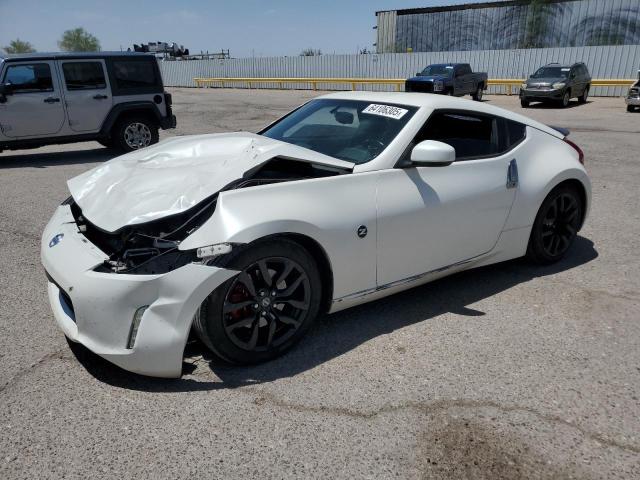 NISSAN 370Z BASE 2020 white  gas JN1AZ4EH5LM822941 photo #1
