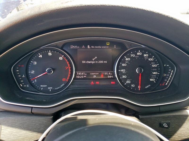 2020 AUDI A4 PREMIUM WAUGMAF46LN007591