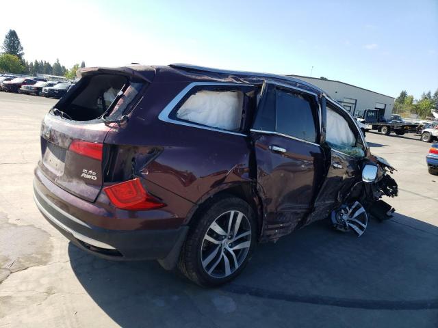 2017 HONDA PILOT ELITE 5FNYF6H09HB086883