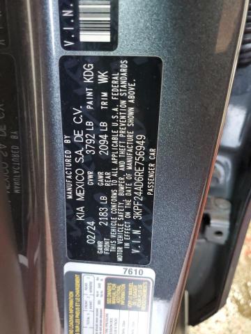 2024 KIA FORTE LX - 3KPF24AD6RE756949