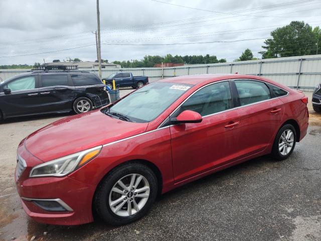 HYUNDAI SONATA SE 2017 red sedan 4d gas 5NPE24AF4HH533672 photo #1