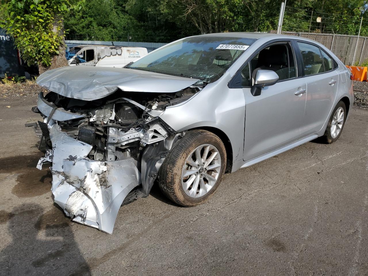 Lot #3246134092 2021 TOYOTA COROLLA LE