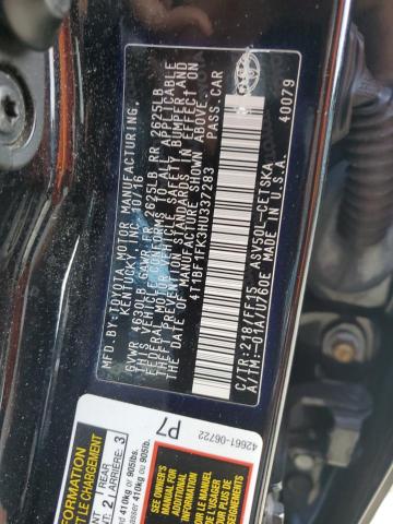 2017 TOYOTA CAMRY LE 4T1BF1FK3HU337283