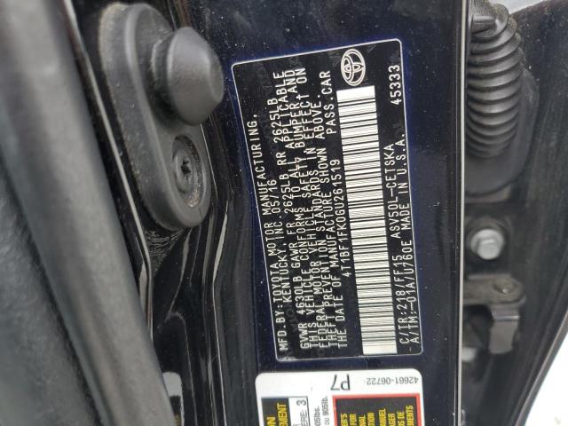 2016 TOYOTA CAMRY LE - 4T1BF1FK0GU261519