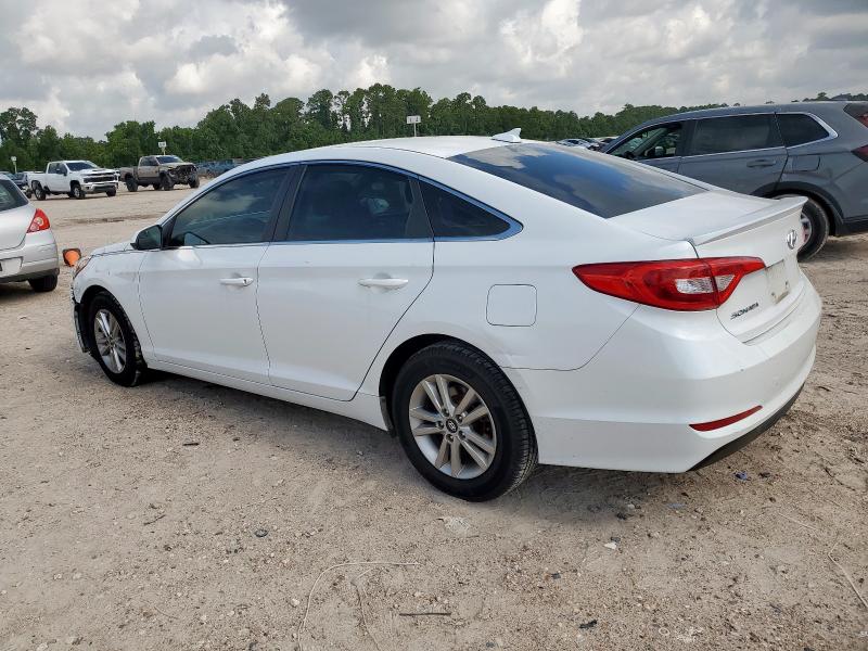 HYUNDAI SONATA SE 2015 white  gas 5NPE24AF3FH108375 photo #3
