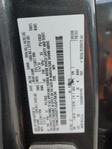 2018 FORD ESCAPE SE 1FMCU0GD7JUD15636