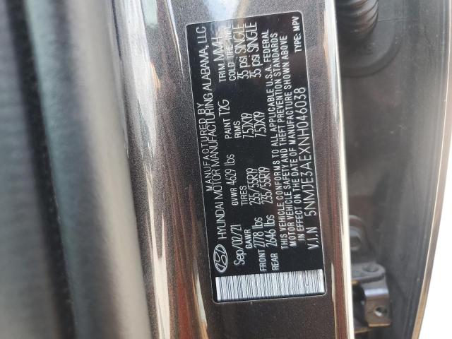 2022 HYUNDAI TUCSON LIM 5NMJE3AEXNH046038