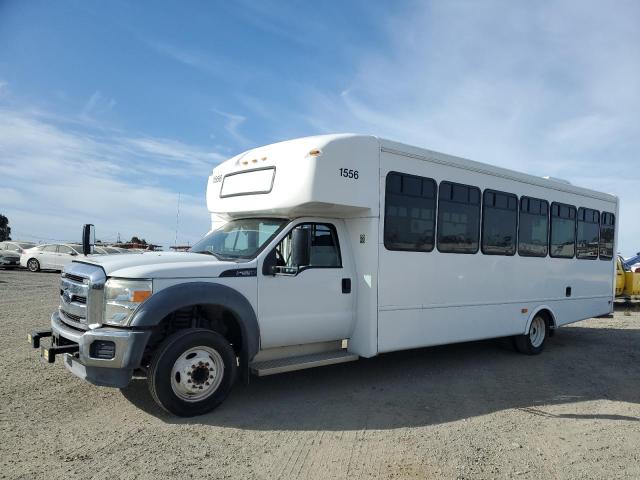 FORD F550 SUPER 2014 white chassis gas 1FDGF5GY6EEB30022 photo #3