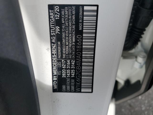 2021 MERCEDES-BENZ S 580 4MAT W1K6G7GB4MA018660
