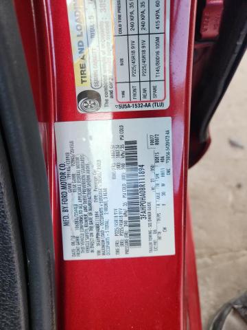 2011 FORD FUSION SE - 3FAHP0HA0BR111894