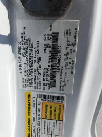 2016 FORD MUSTANG 1FA6P8AM0G5218805
