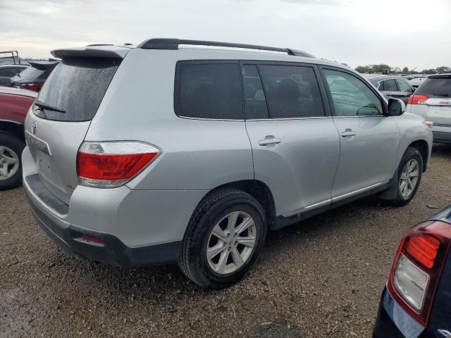 TOYOTA HIGHLANDER 2011 silver  gas 5TDBK3EH3BS061233 photo #4