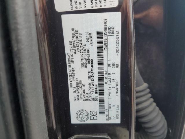 2019 FORD F150 SUPERCREW 1FTFW1E45KFC58900
