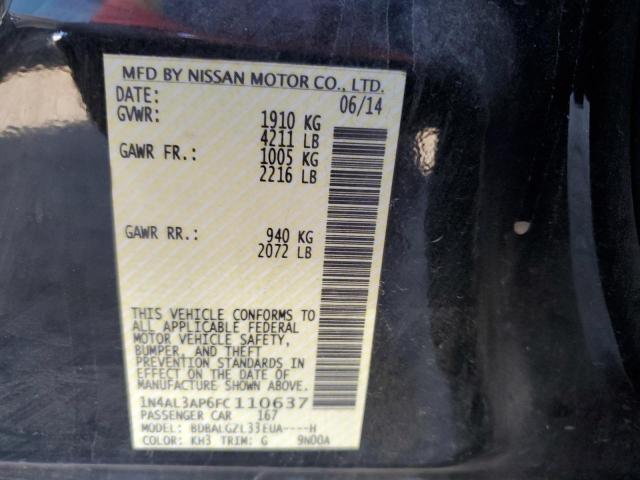 2015 NISSAN ALTIMA 2.5 - 1N4AL3AP6FC110637