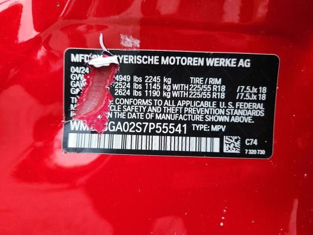2025 MINI COUNTRYMAN WMZ23GA02S7P55541