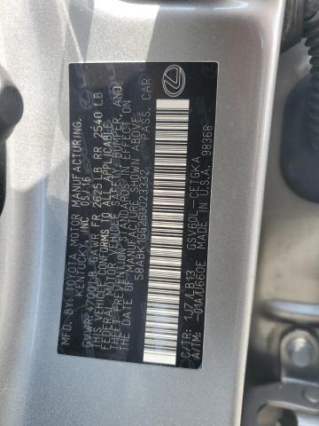 2016 LEXUS ES 350 58ABK1GG2GU023332
