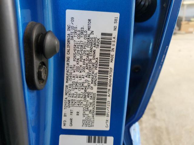 2010 TOYOTA TACOMA DOU - 5TELU4ENXAZ693805